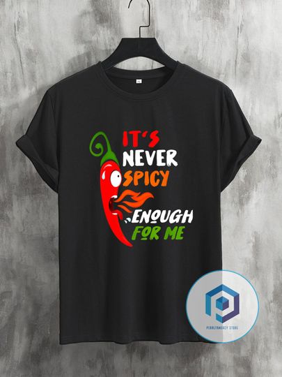 Discover Chili Red Pepper Funny Gift For Hot Spicy Food T-Shirt