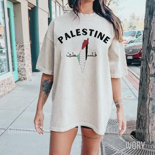 Discover Palestine Shirt, Palestine Flag Crewneck Shirt, Gaza Palestinian Shirt