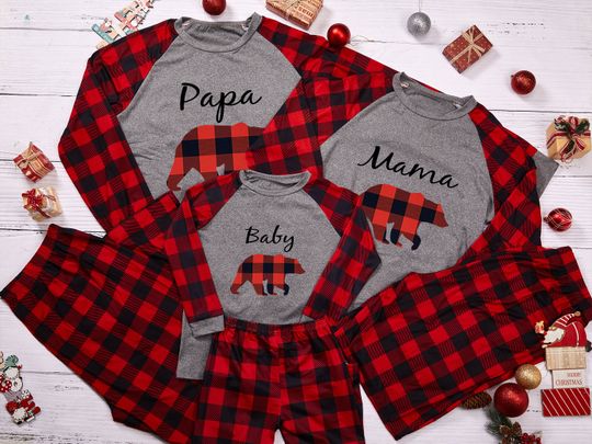 Discover Christmas Pajamas,Couples Christmas pjs,2023 Family Pajamas,
