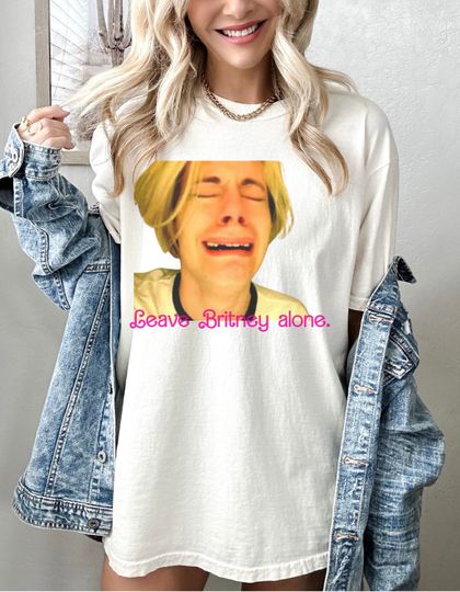 Discover Leave Britney alone shirt, graphic shirt, team Britney shirt