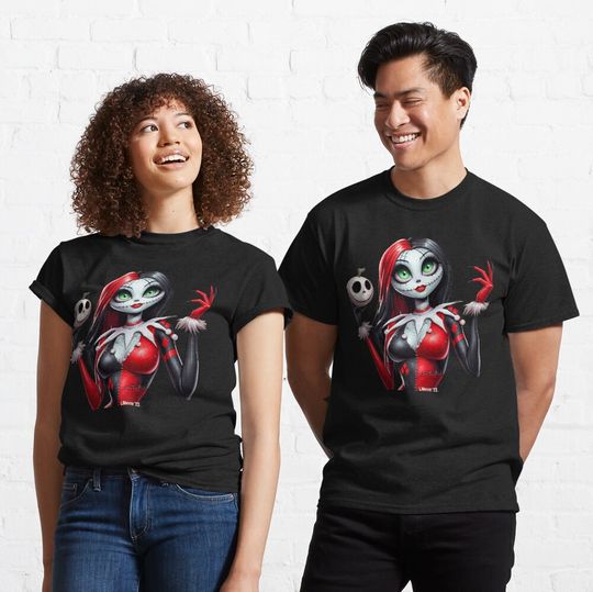 Discover Sally Quinn solo Classic T-Shirt  Nightmare Before Christmas