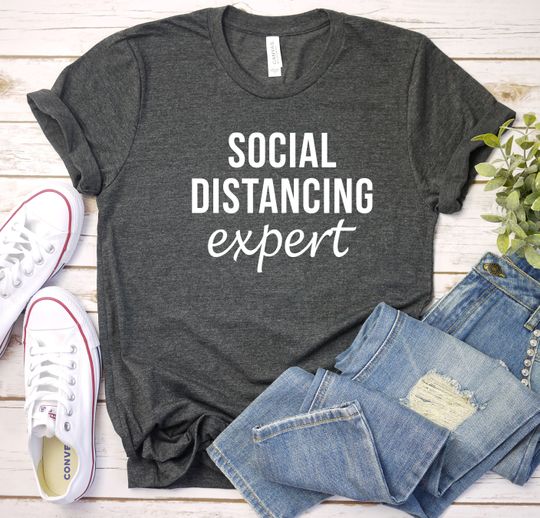 Discover Social Distancing Expert Shirt