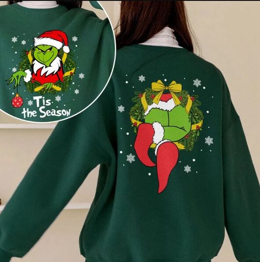 Discover funny character Tis the Season Christmas Sweatshirt, Christmas Whoville University Shirt