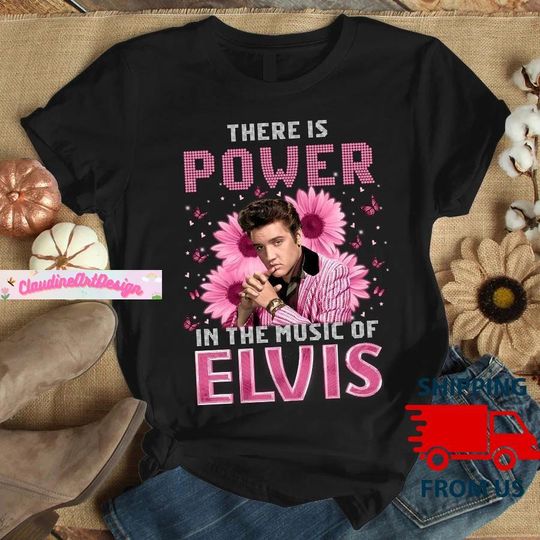 Discover Vintage Elvis Presley T-Shirt Gift