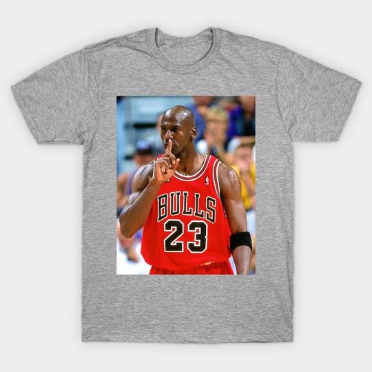 Discover MJ - A Quiet Face - Michael Jordan - T-Shirt
