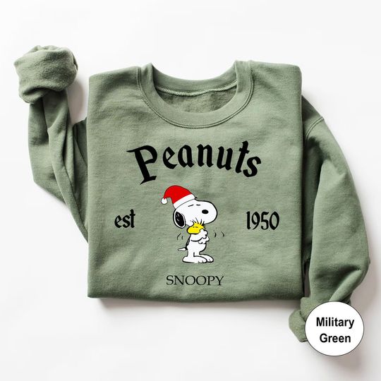 Discover Snoopy Christmas Sweatshirt