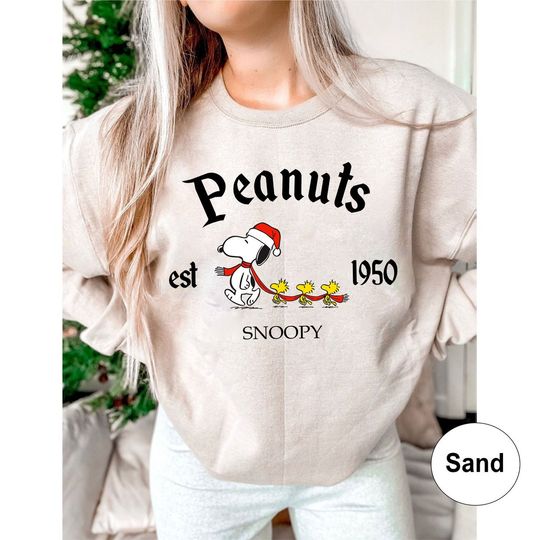Discover Snoopy Christmas Sweatshirt