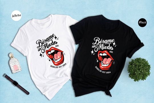 Discover Bsame Sin Miedo Shirt, Rebelde Tour Shirt, RBD Concert Shirt, RBD Fans Shirt