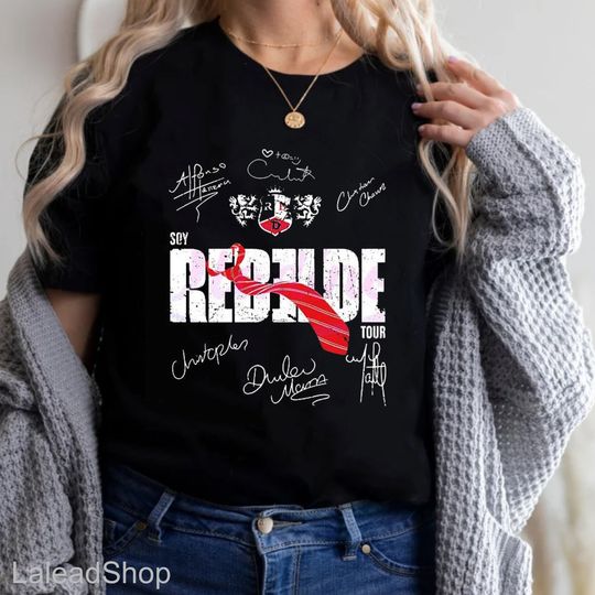 Discover RBD Rebelde 2023 Tour T-Shirt