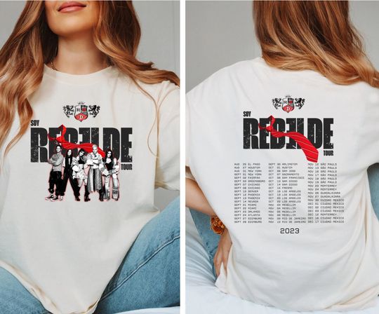 Discover RBD Shirt, RBD Tour 2023, Double Sided Shirt