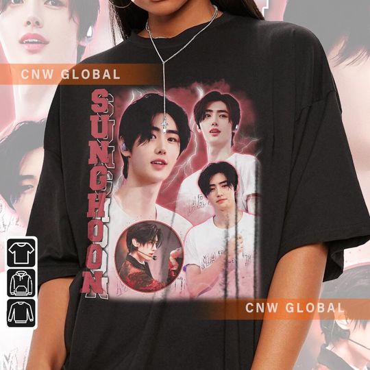 Discover Enhypen Sunghoon Kpop Shirt, World Tour Fate 2023 Tee