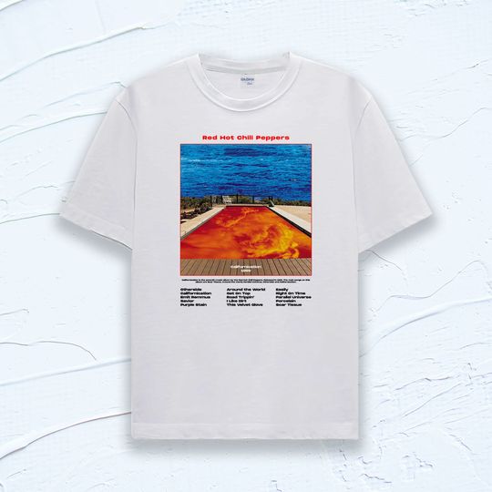 Discover vintage red hot chili peppers californication t shirt, red hot chili peppers