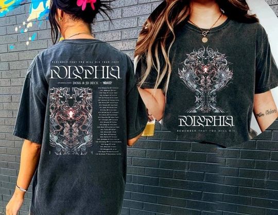 Discover Vintage Remember That You Will Die Tour 2023 Shirt