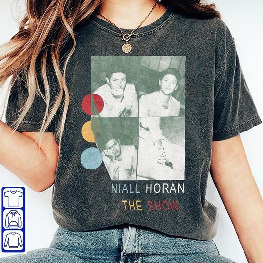 Discover Niall Horan Tshirt, The Show Album Track List Shirt
