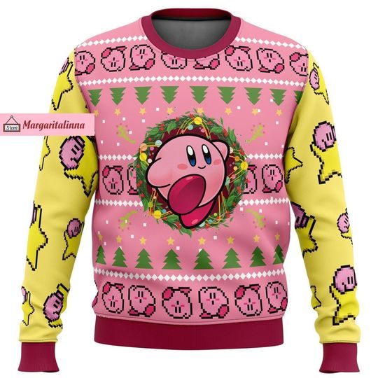 Discover Christmas Kirby Ugly Sweater