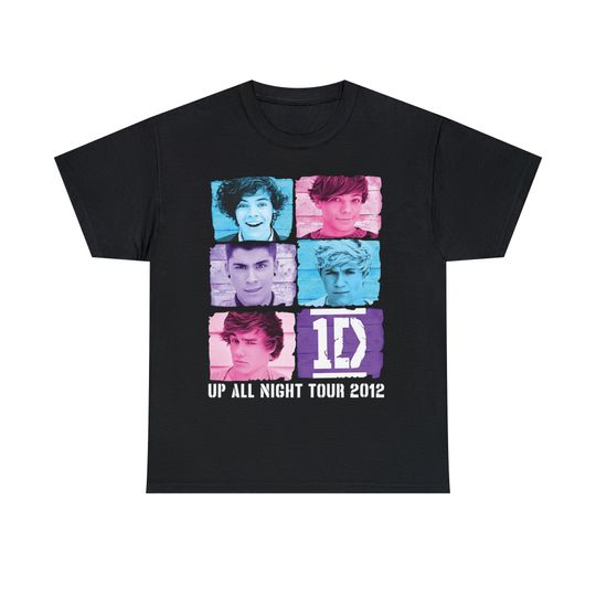 Discover One Direction Up All Night Tour 2012  T-shirt