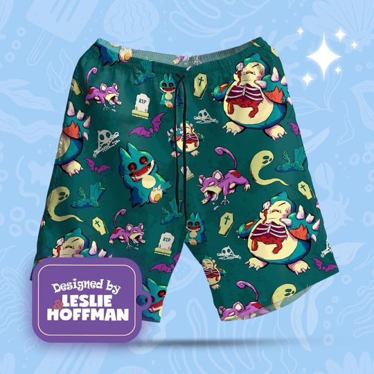 Discover Sn Lax Zombie Evil Hawaiian Shorts, Womens Board Shorts