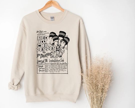 Discover Classic Red Hot Chili Peppers Shirt ,Red Hot Chili Peppers Tour Shirt