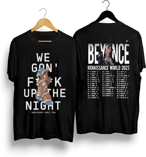Discover Beyonce Renaissance Tour 2023 T-shirt Renaissance World Tour Shirt Music T-Shirt