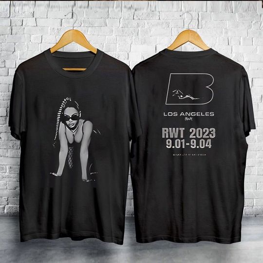 Discover Los Renaissance World Angeles Tour 2023 Beyonce Cotton T-Shirt