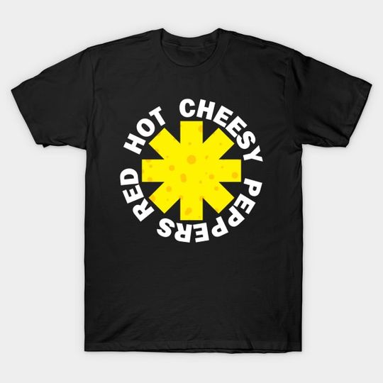 Discover Red Hot Cheesy Peppers - Red Hot Chilli Peppers - T-Shirt