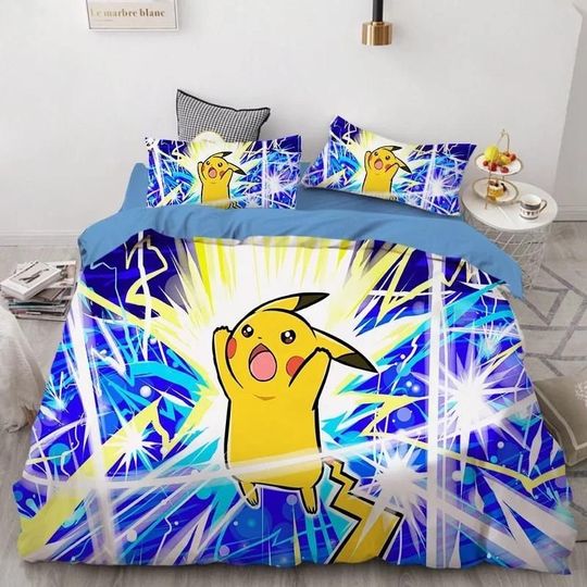 Discover PKM Pika #39 Duvet Cover Pillowcase Bedding Set