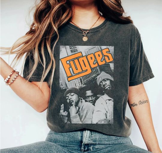 Discover Color Lauryn Fugees T-shirt,Funny Hill Album,  Lauryn Graphic Vintage