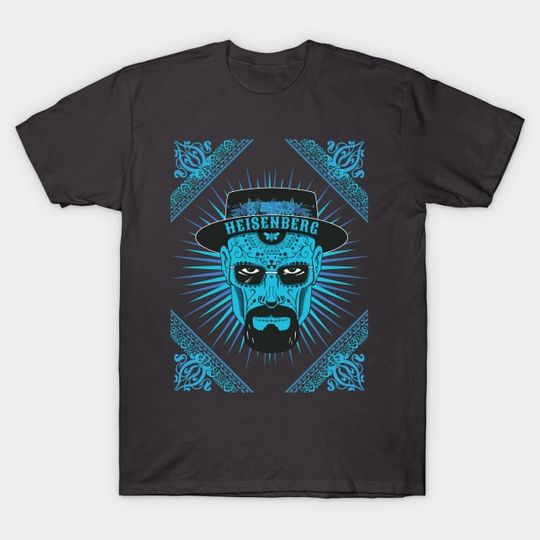 Discover Heisenberg Skull in Blue - Heisenberg - T-Shirt