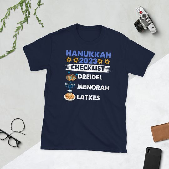 Discover Hanukkah 2023 Checklist Dreidel Menorah Latkes Novelty