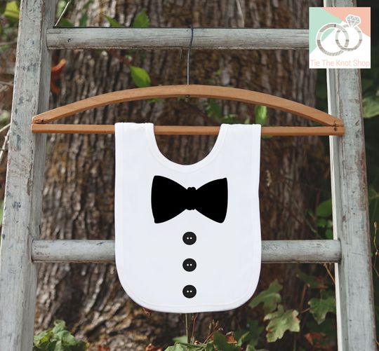 Discover Special Occasion Bib for Baby - Bowtie Bib for Baby Boy