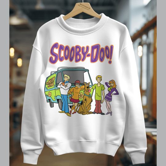 Discover Scooby Doo Sweatshirt, Cartoon Clothing Scooby-Doo Shirt