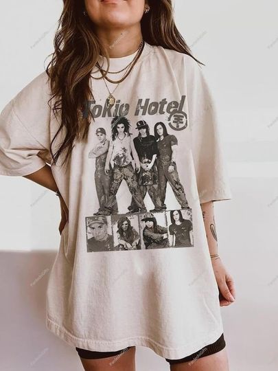 Discover Tokio Hotel Concert 2023 T Shirt, Band music world tour 2023