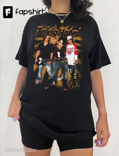 Discover Tokio Hotel Concert 2023 T Shirt, Band music world tour