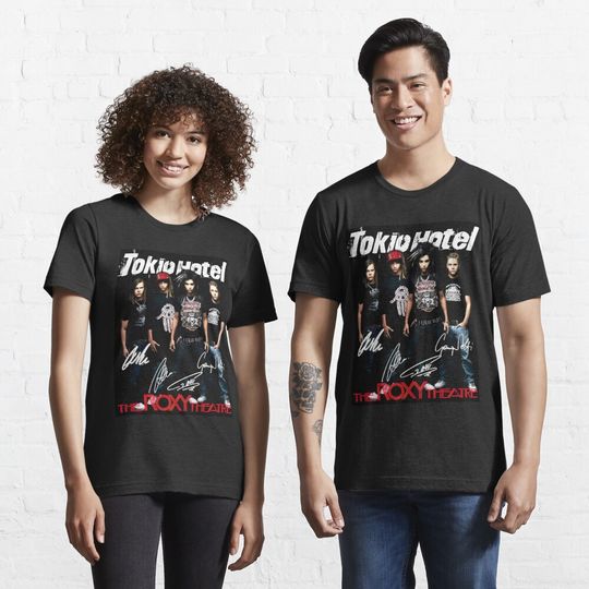Discover Rare Tokio Hotel Concert Vtg Black Essential T-Shirt