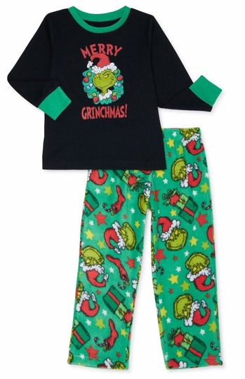 Discover Kids Seuss Geisel The funny character  Kids Pajamas Set