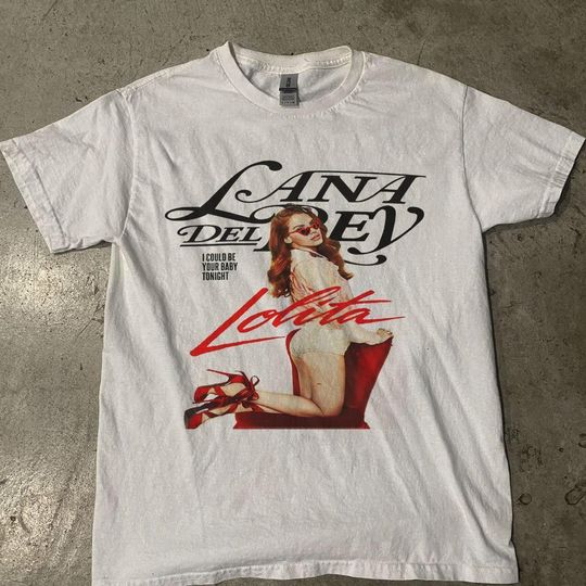 Discover Lana Del Rey Lolita t shirt classic style Men