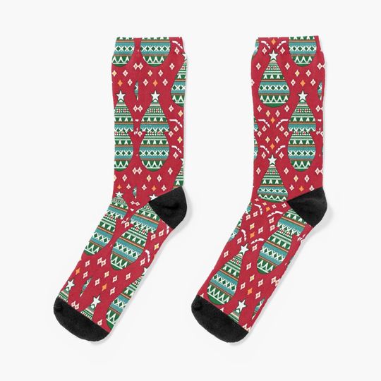 Discover Bad Design, Ugly Christmas Sweater Socks
