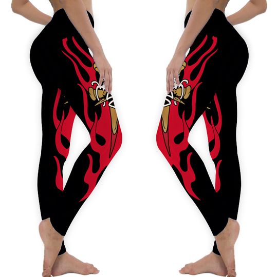 Discover Eddie Flamin Cross Leggings