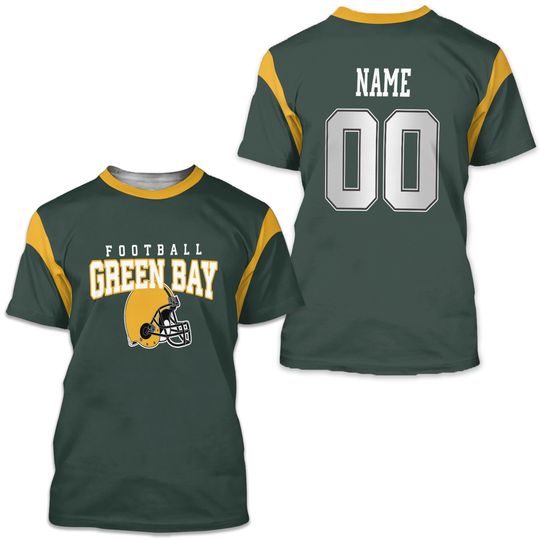 Discover Personalized Green Bay Football 3D Shirt