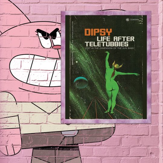 Discover Dipsy Life After Teletubbies Premium Matte Vertical Poster