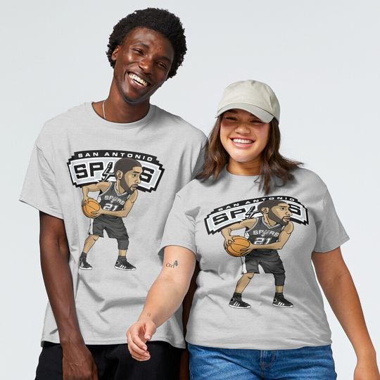 Discover Tim Duncan 21 Art Chibi Classic T-Shirt