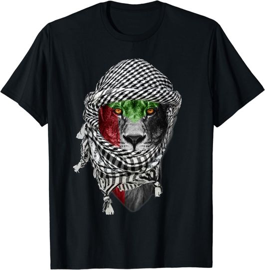 Discover Free palestine, Palestinian lion T-Shirt