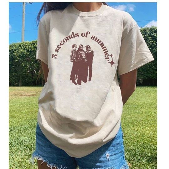 Discover 5 Seconds Of Summer Shirt, 5 Seconds Of Summer World Tour Shirt