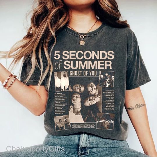 Discover 5 Seconds Of Summer Music Shirt, 5 SOS Merch Vintage