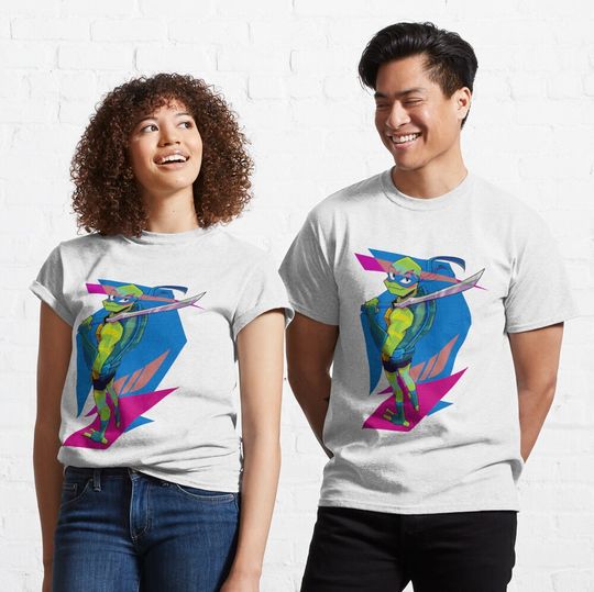 Discover Leonardo Classic T-Shirt  Ninja Turtles