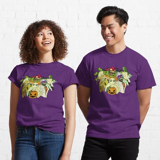 Discover Spooky season Classic T-Shirt Ninja Turtles