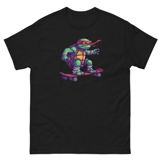 Discover Classic TMNT skate t-shirt Ninja Turtles