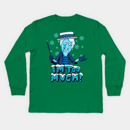Discover Snow Miser - Snow Miser - Kids Long Sleeve T-Shirt
