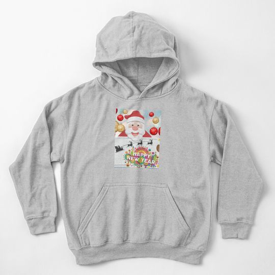 Discover Happy New Year Kids Pullover Hoodie