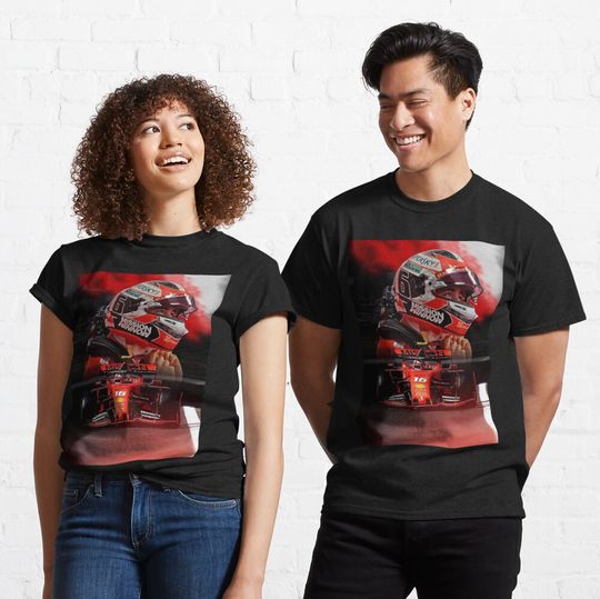 Discover Wallpaper Charles Leclerc Art Classic T-Shirt